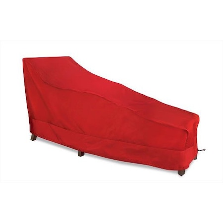 Eevelle Meridian Day Chaise Lounge Chair Cover, Red, 66 in L x 33.5 in W x 33 in H MDCDCM-RED